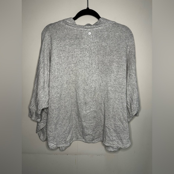 Women’s 90 Degree By Reflex 3/4 Sleeve Gray Cardigan Sweater Business Casual Sm - Picture 3 of 4